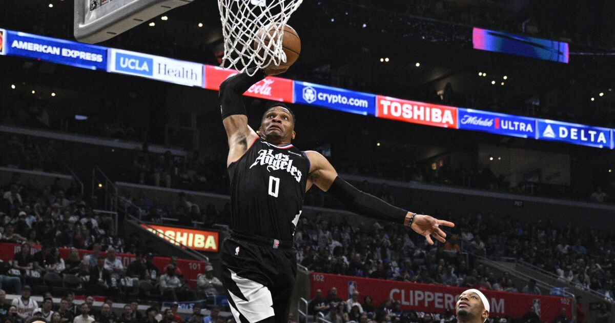 Russell Westbrook shines with Clippers, leading them in playoffs.