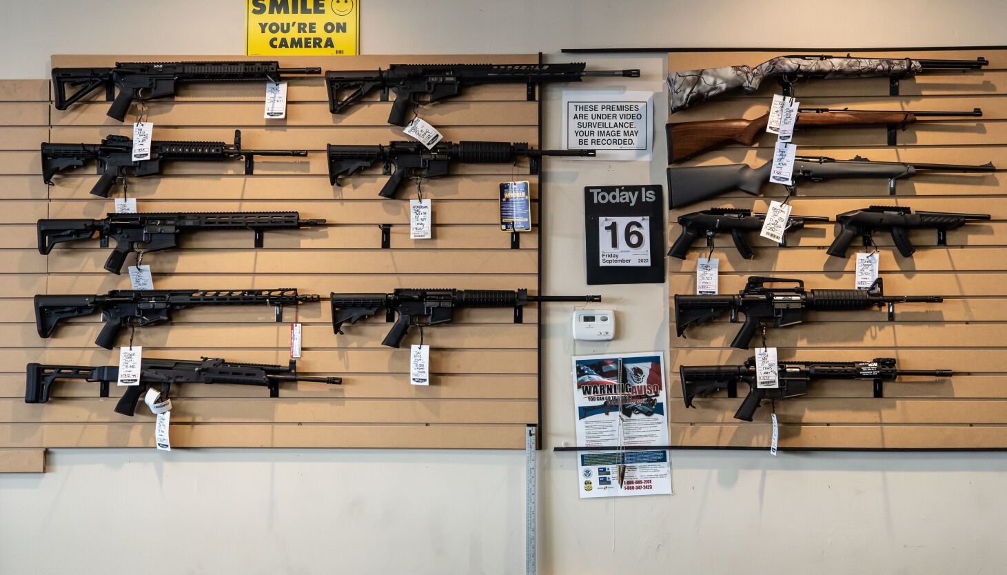 Supreme Court upholds Illinois assault weapons ban.