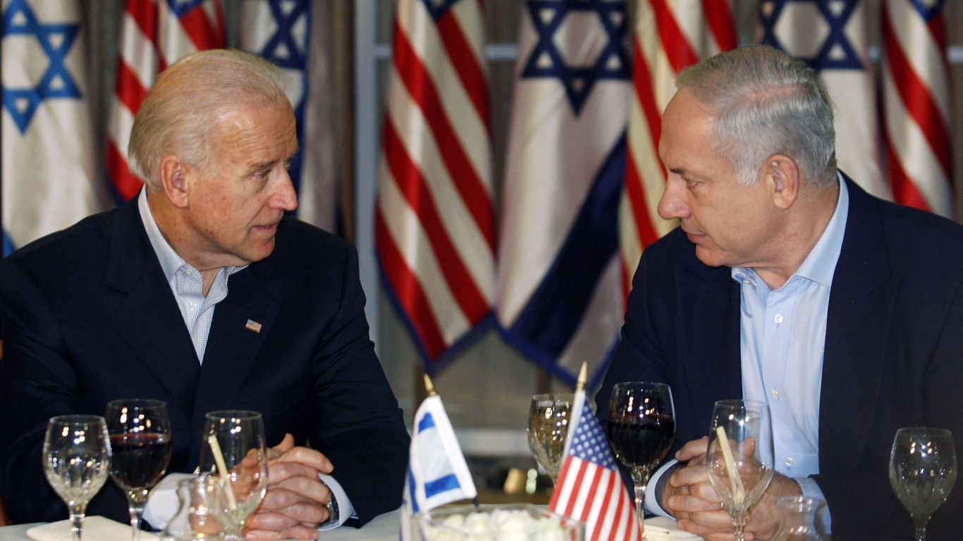 Biden Expresses Concern Over Israel's Judicial Changes in Call with Netanyahu.