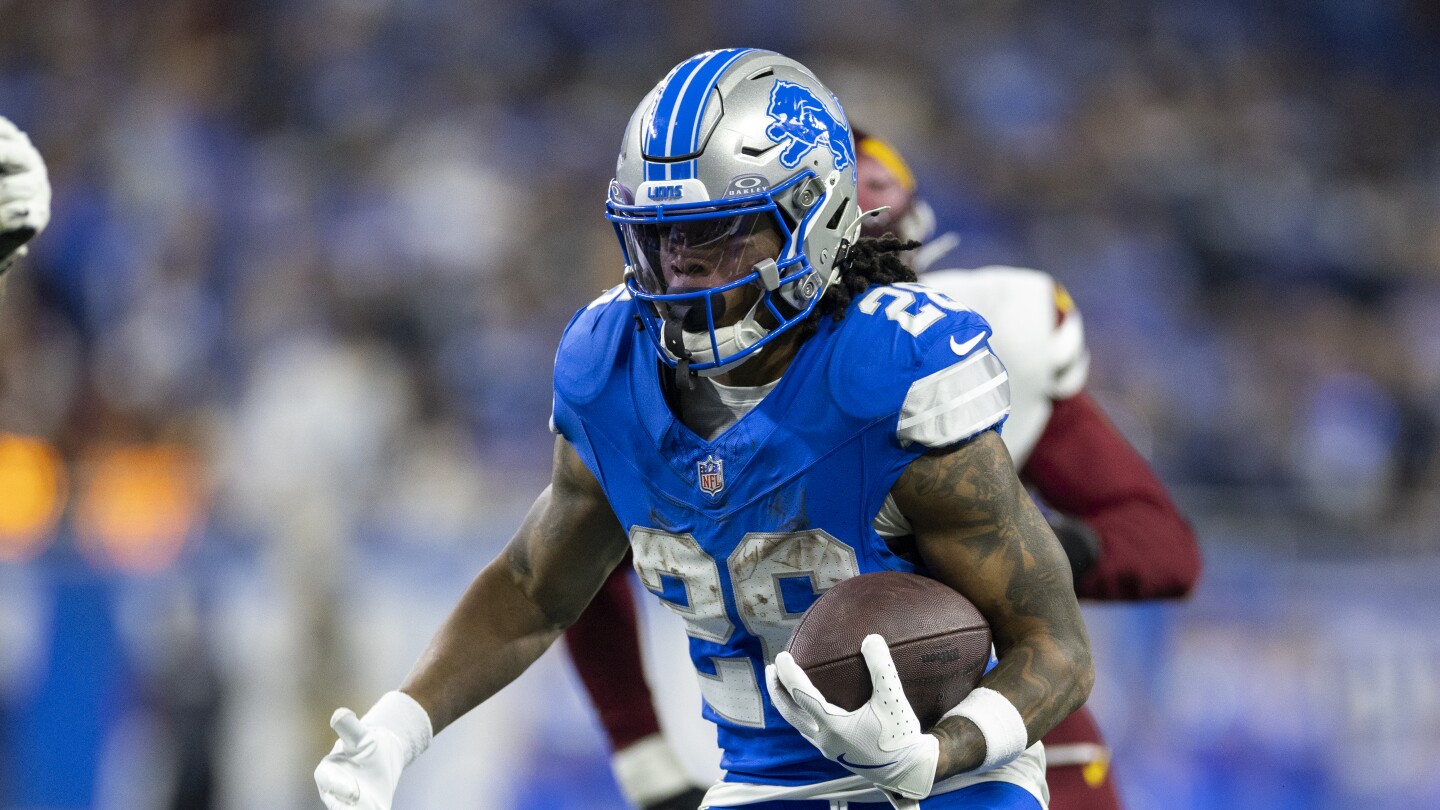 Jahmyr Gibbs Embraces Expanded Receiver Role with the Lions