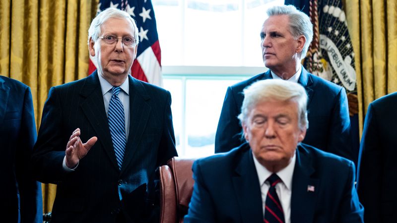 "McConnell's Endorsement: From Frosty Ties to Pitiful Support for Trump"