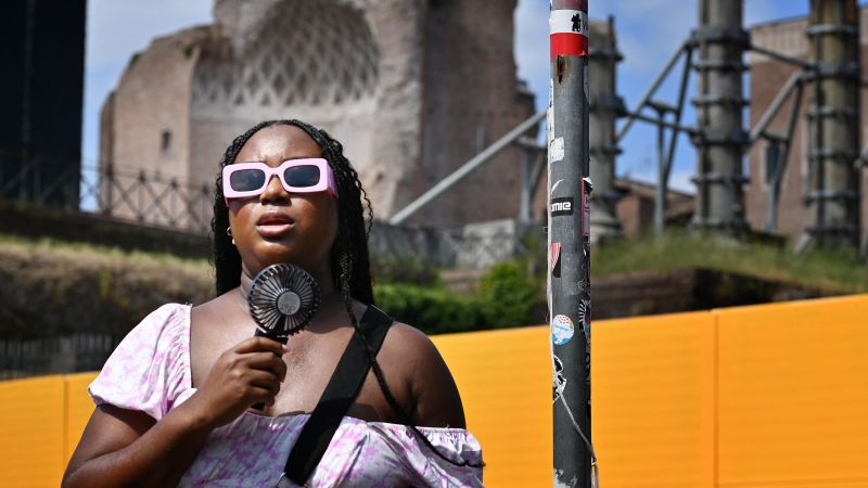 Italy on High Alert as Heatwave Sweeps Europe