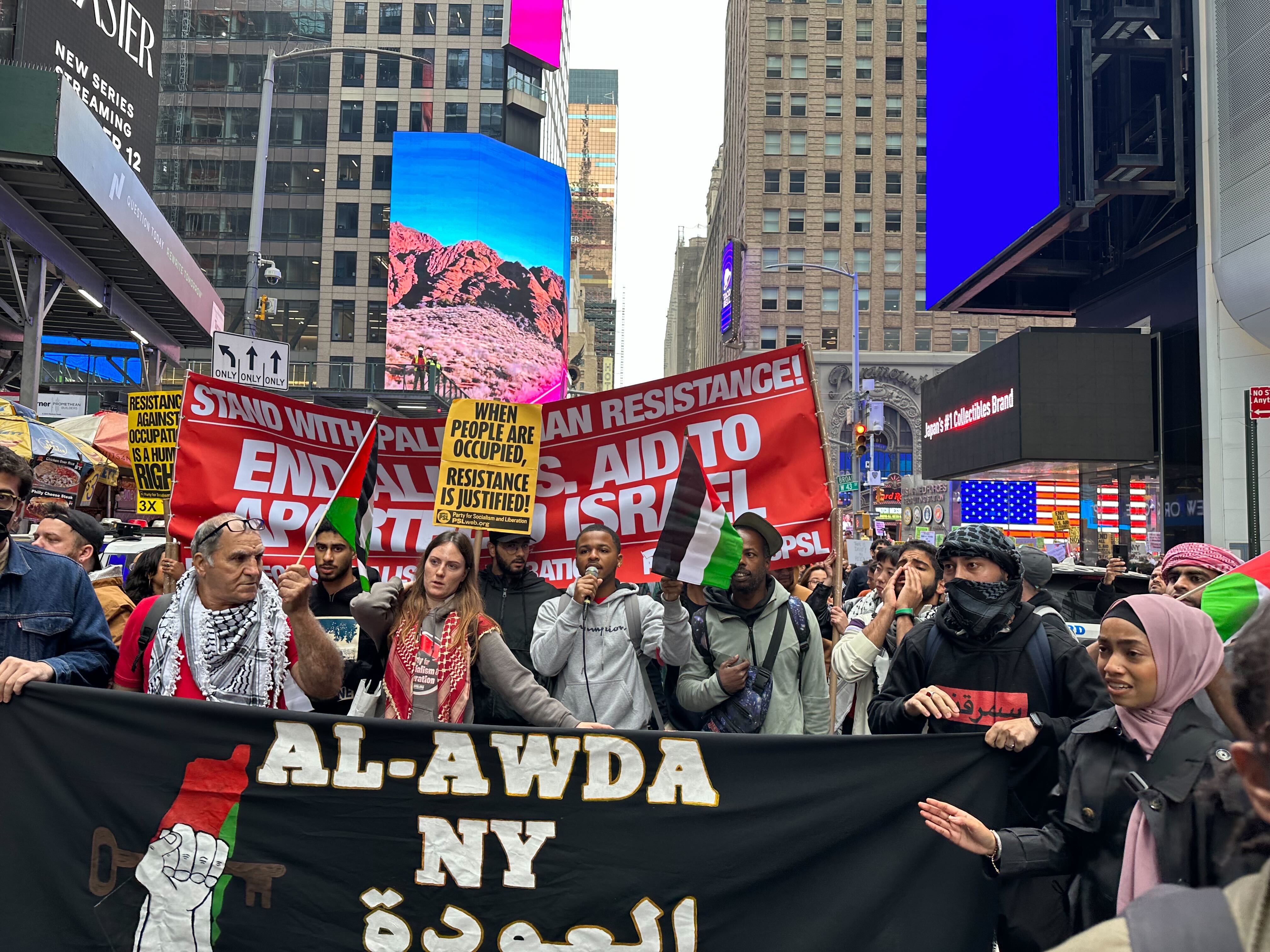 Featured image for Times Square Rally Exposes Divisions Over Israel-Palestine Conflict