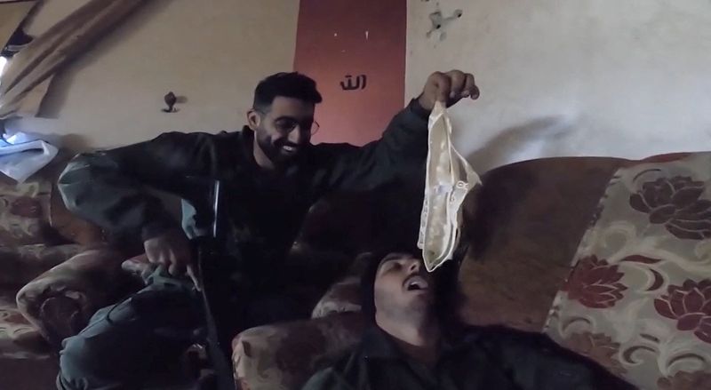 "Israeli Soldiers' Online Posts Show Disturbing Behavior with Gaza Women's Underwear"