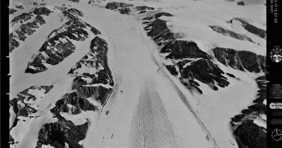 1960s Photos Reveal Hidden History of Antarctic Glaciers