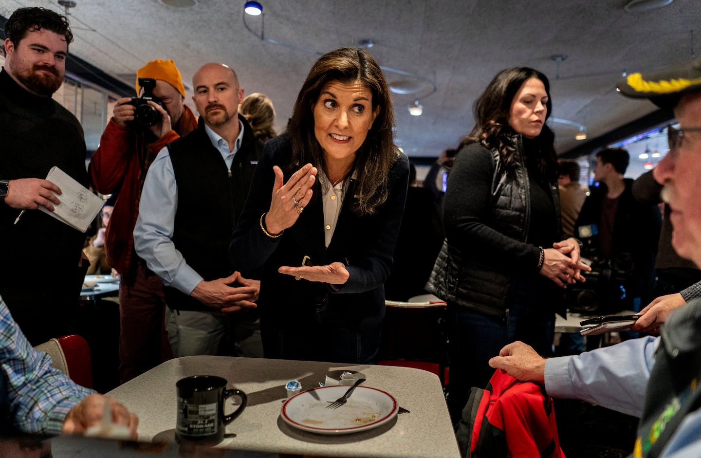 "Nikki Haley Confronts Trump's Racially Charged Attacks and False 'Birther' Claims Ahead of N.H. Primary"