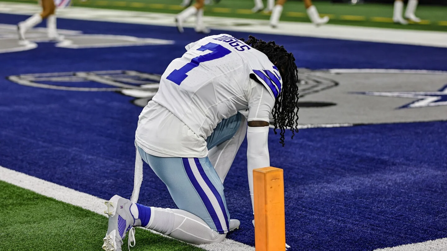 Cowboys' Trevon Diggs sidelined by injury for upcoming game