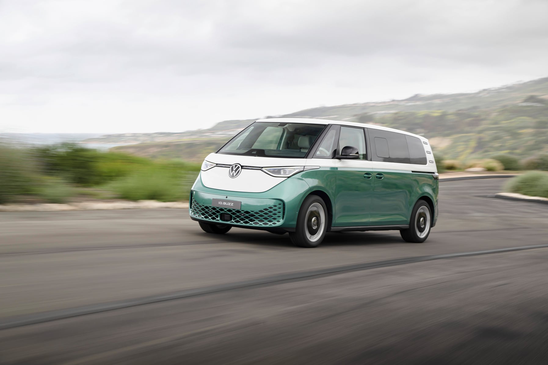 Featured image for Volkswagen's Electric ID. Buzz Bus Returns as Iconic Microbus.