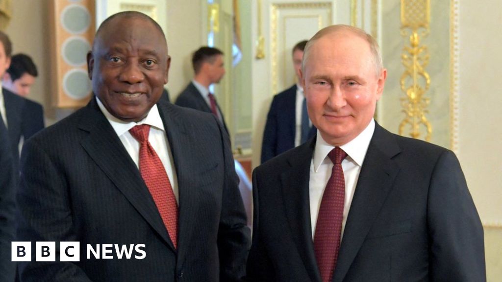 "Ramaphosa Warns Against Arresting Putin in South Africa, Citing 'Declaration of War'"