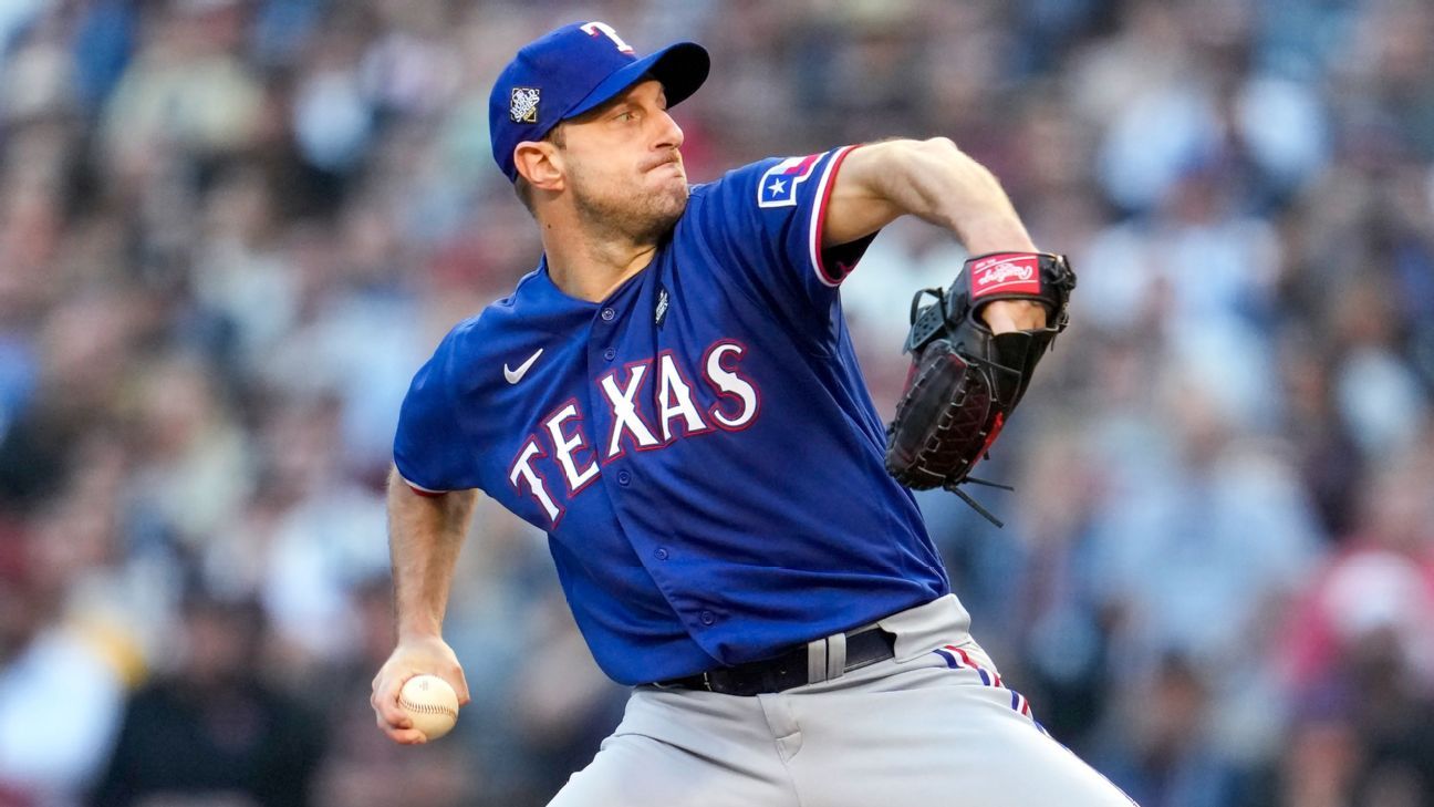 Featured image for Max Scherzer's Back Surgery Sidelines Him for Rangers' Season