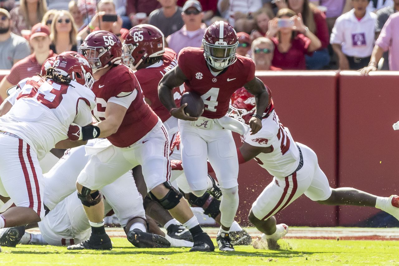 Alabama's Nick Saban reflects on Jalen Milroe and the importance of playing a full 60 minutes