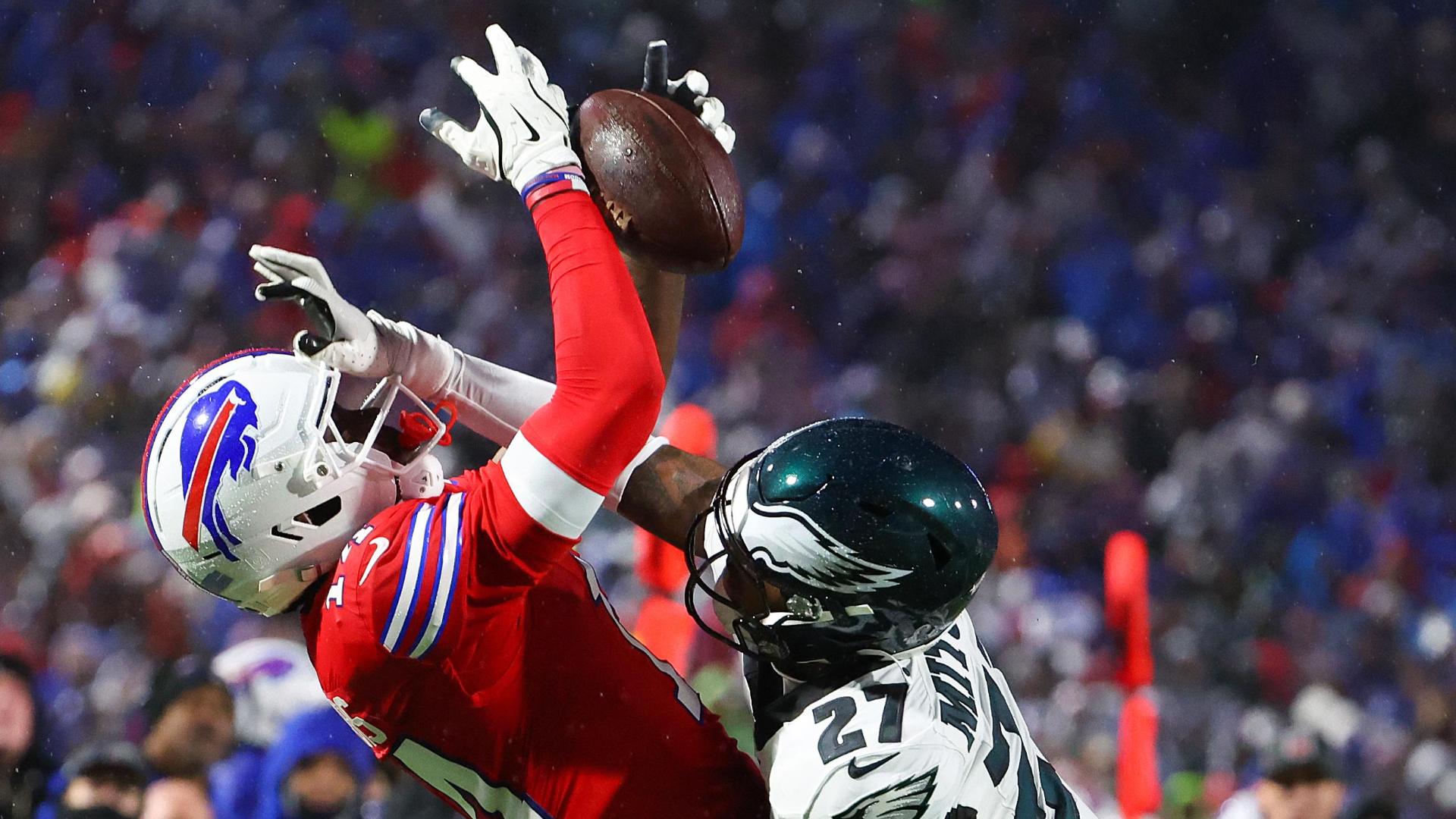 Featured image for Eagles edge Bills 13-12 as Allen's late 2-point attempt fails