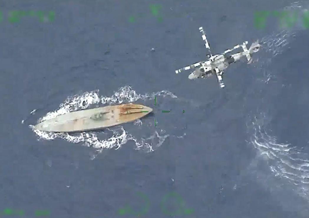 Featured image for "Narco Sub: Dramatic Chase Captures 7,000 Pounds of Cocaine off Mexico"
