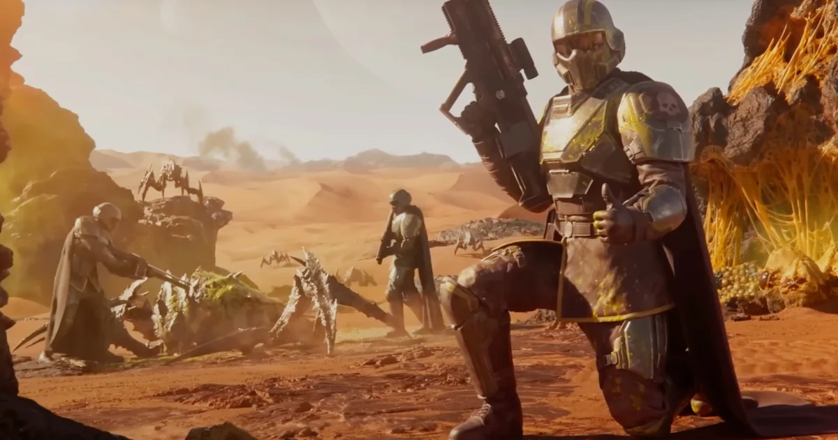 Featured image for Helldivers 2's Large PC Install Size Explained by Developers