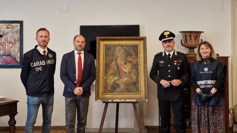 "Priceless Botticelli Masterpiece Discovered in Southern Italian Home"