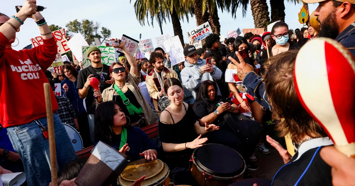 San Francisco Takes Part in National ICE Protest as Students Walk Out and Shops Close