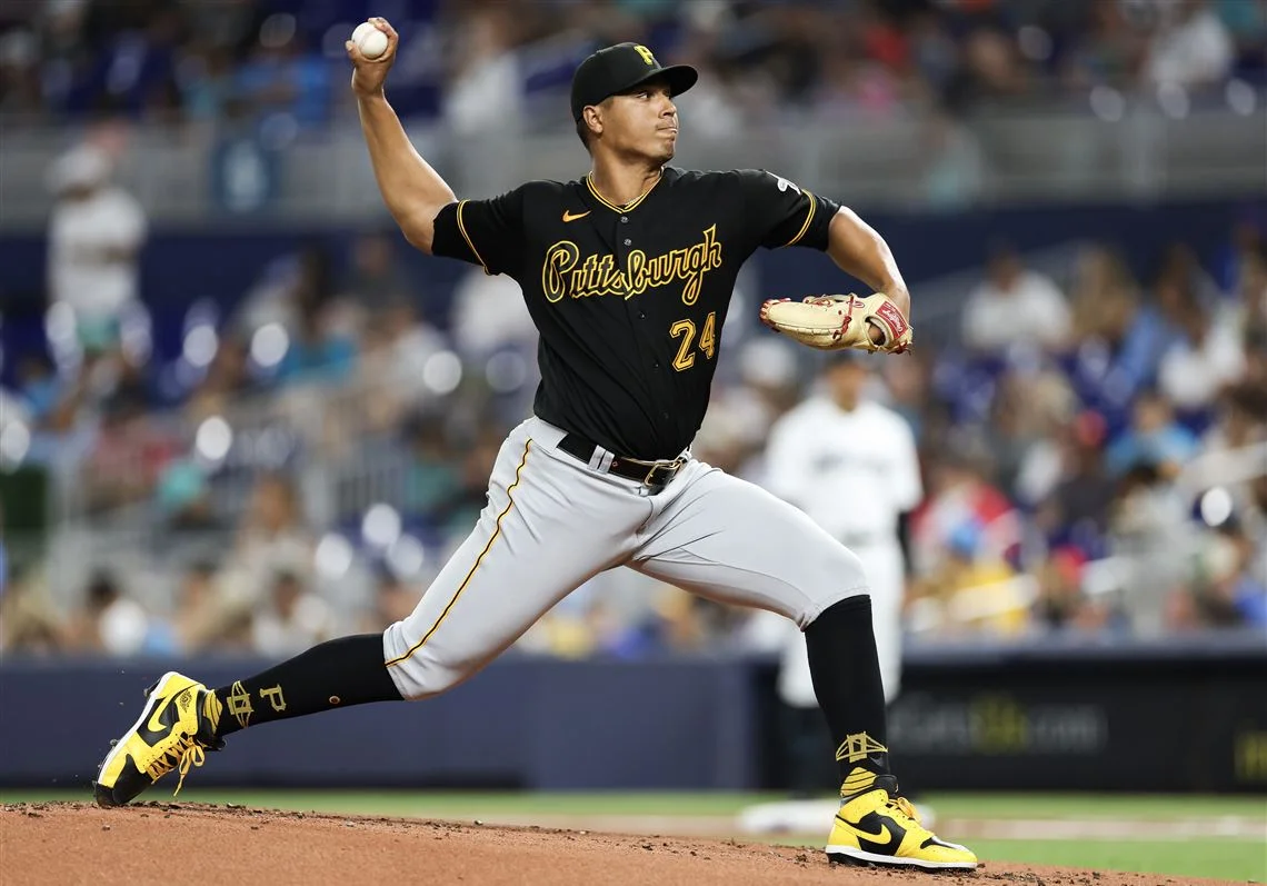 Marlins sweep Pirates with dominant pitching and offense.