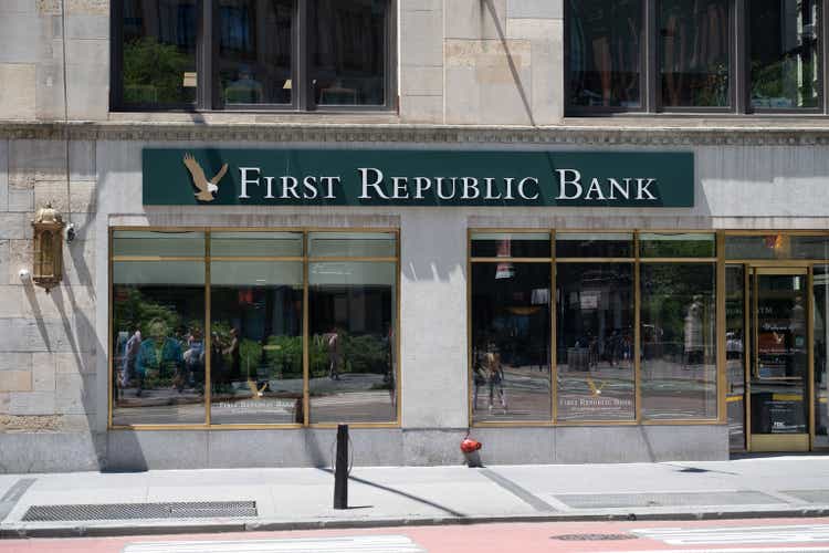 Regional banks experience volatility in response to market news.