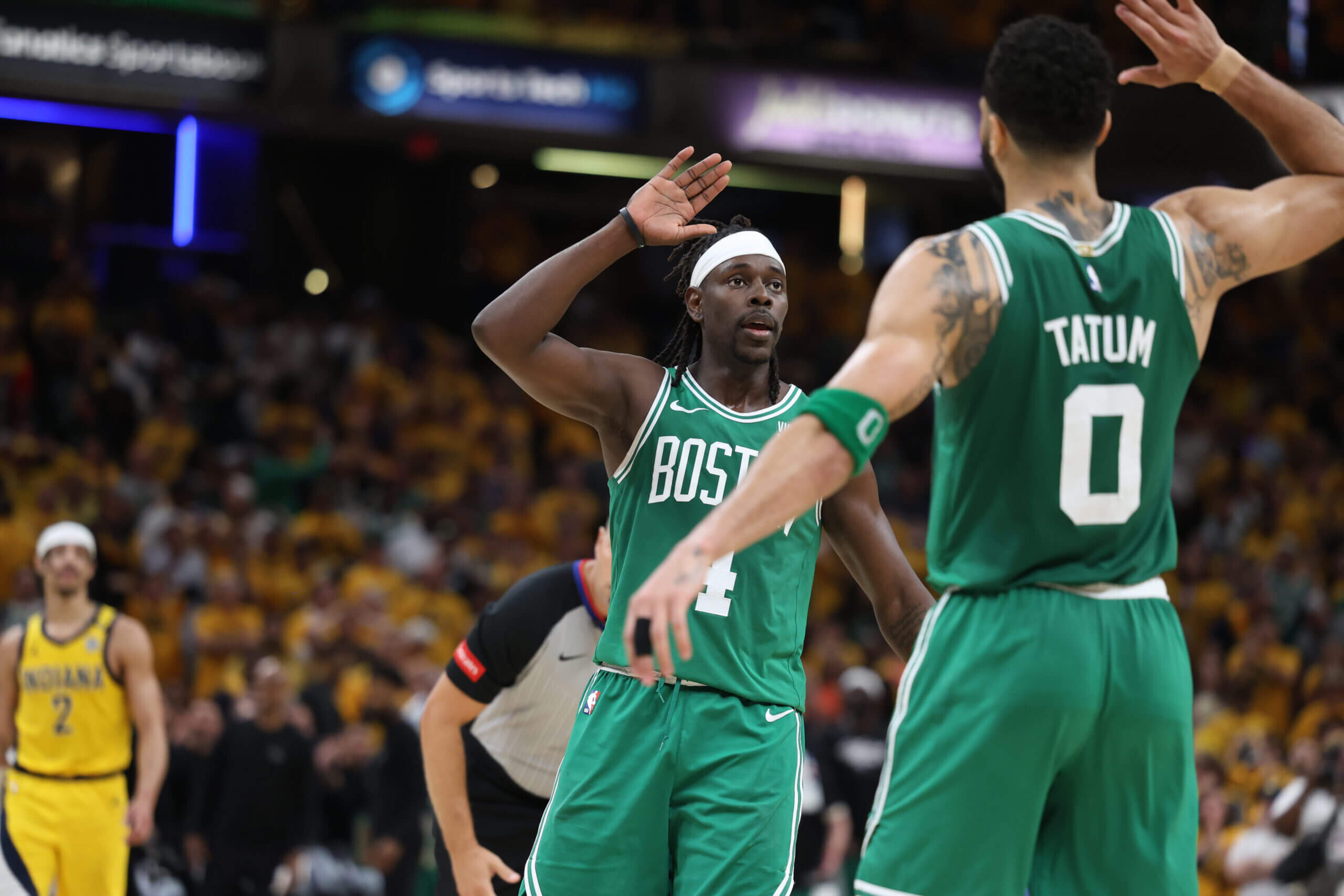 Jrue Holiday and Tatum Lead Celtics to Game 3 Victory, Near NBA Finals