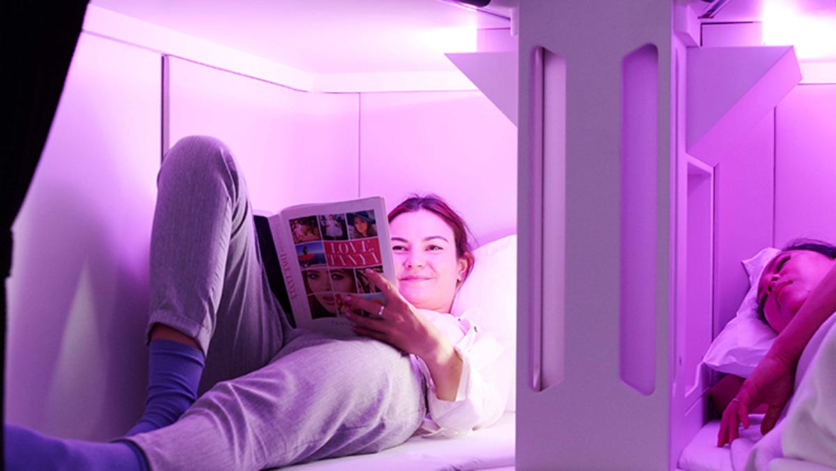 Featured image for Air New Zealand's Economy Class Sleep Options: Skynest, Bunk Beds, and Lie-flat Seats
