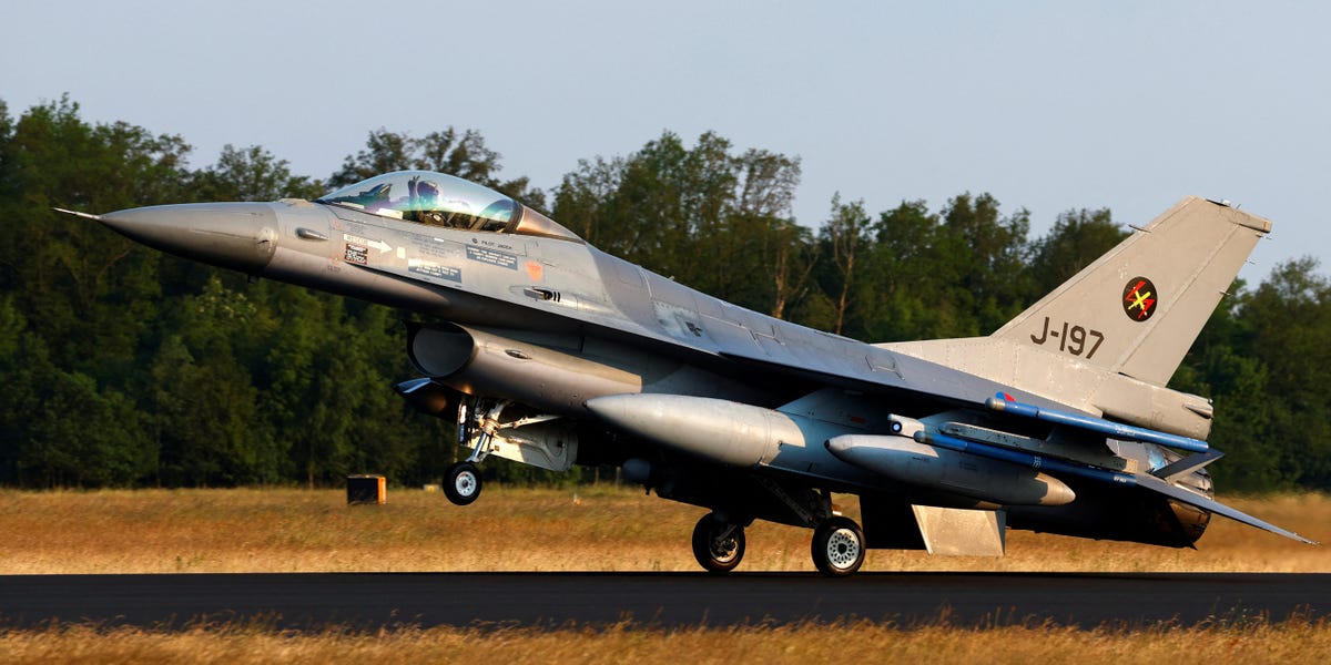 Belgium to Send F-16 Jets to Ukraine Under Security Pact