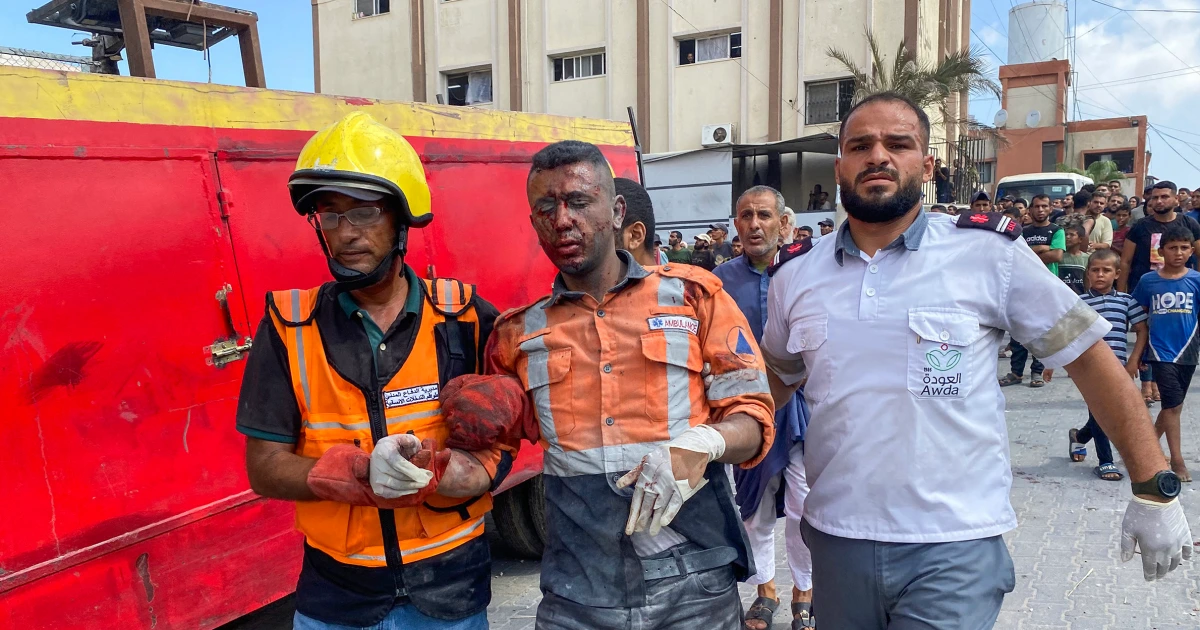 Featured image for Israeli Strike on Gaza's Nasser Hospital Kills Journalists and Civilians