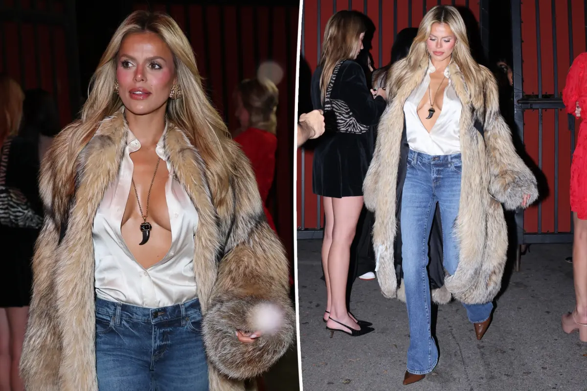 Featured image for Brooks Nader's wardrobe malfunction at Vogue party