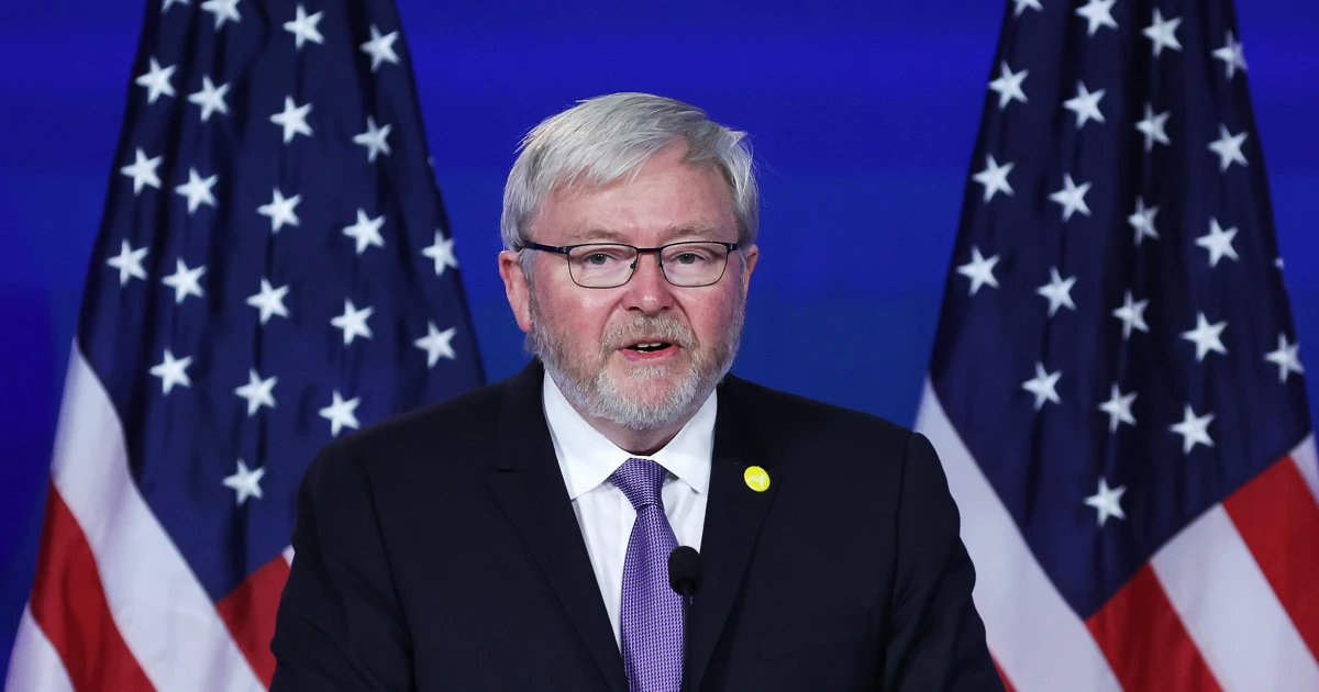 "Trump's Attack on Australia's Ambassador Kevin Rudd Sparks Defense"
