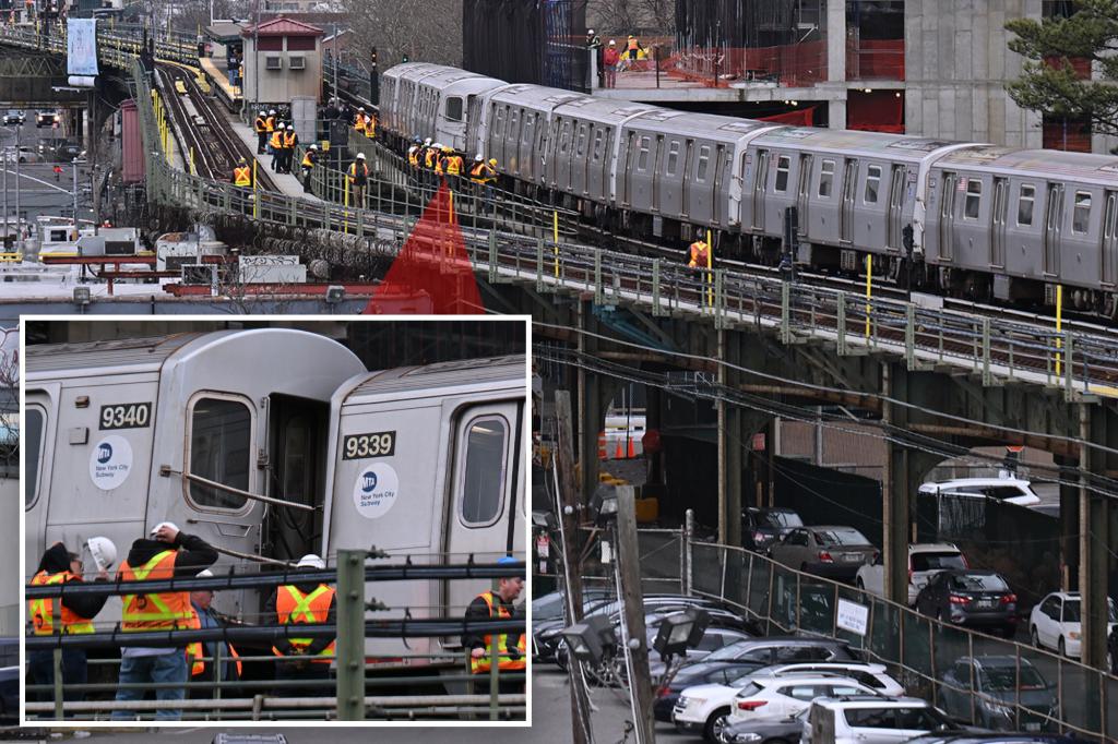 "NYC Subway Chaos: Second Derailment in a Week Sparks F Train Disruption"