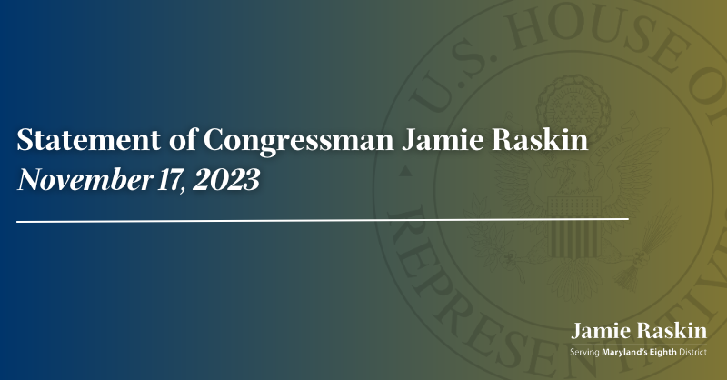 Congressional Statements on Middle East Crisis