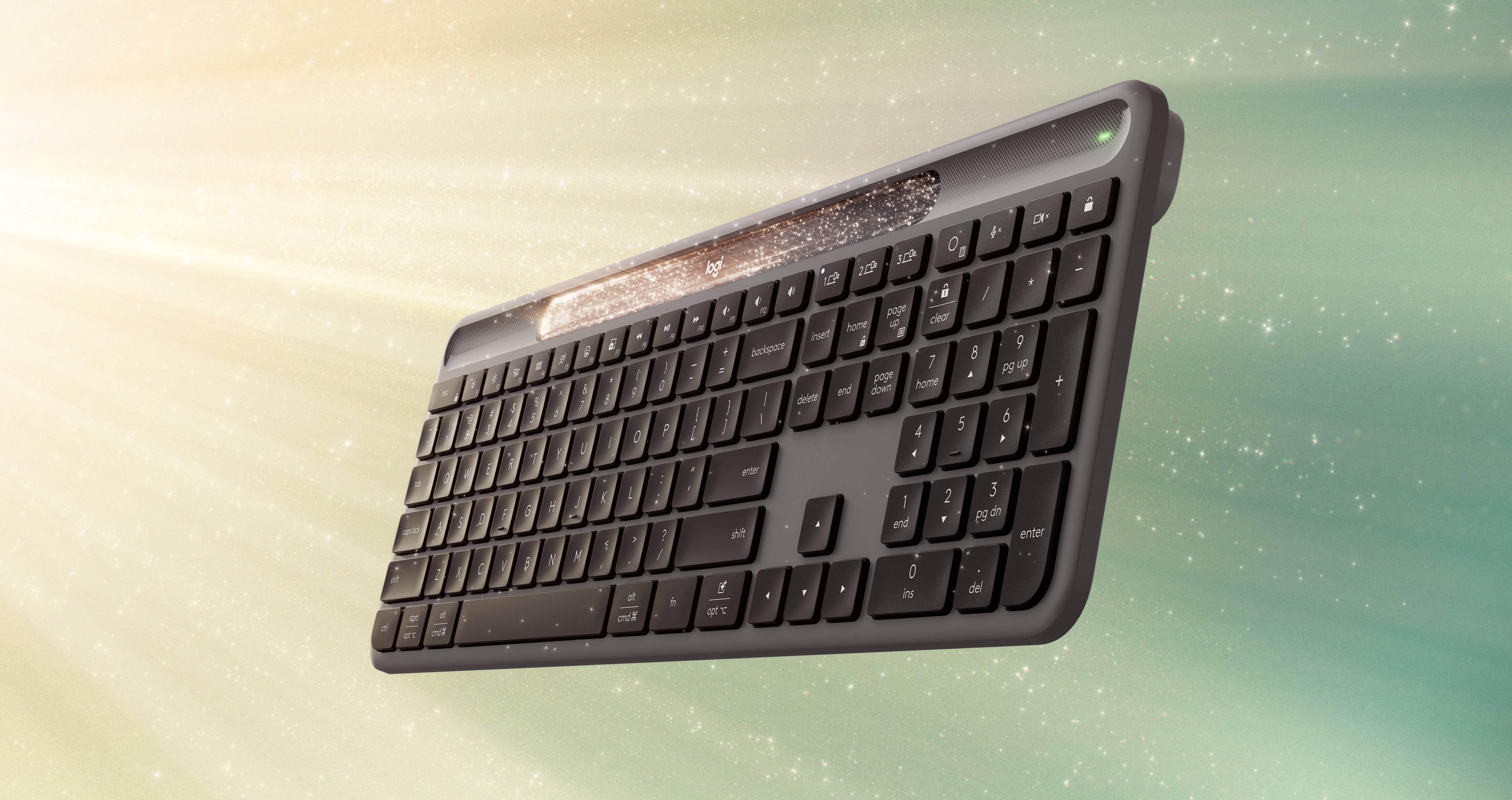 Featured image for Logitech's Solar-Powered K980 Keyboard Recharged by Any Light