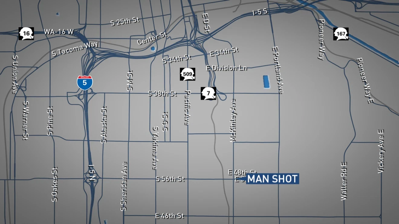 Featured image for Man Injured in Christmas Shooting on Tacoma's Eastside