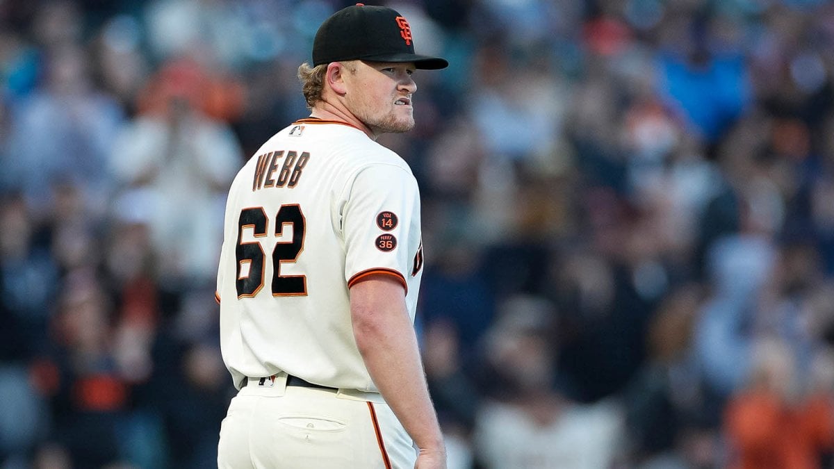 Featured image for Webb's dominant shutout propels Giants into All-Star break