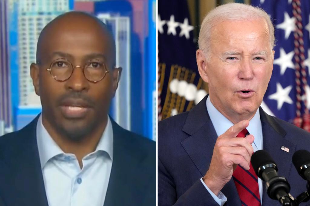 "Van Jones Ridicules Re-Electing Aging Biden: Is This Grandpa Fit for Six More Years?"