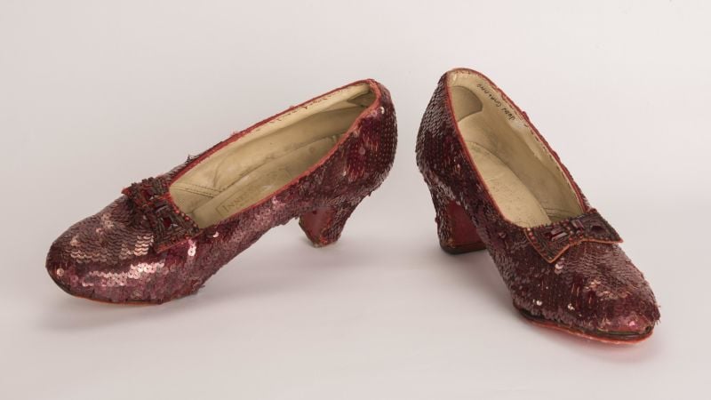Featured image for Judy Garland's Iconic Ruby Slippers Fetch $28M at Auction