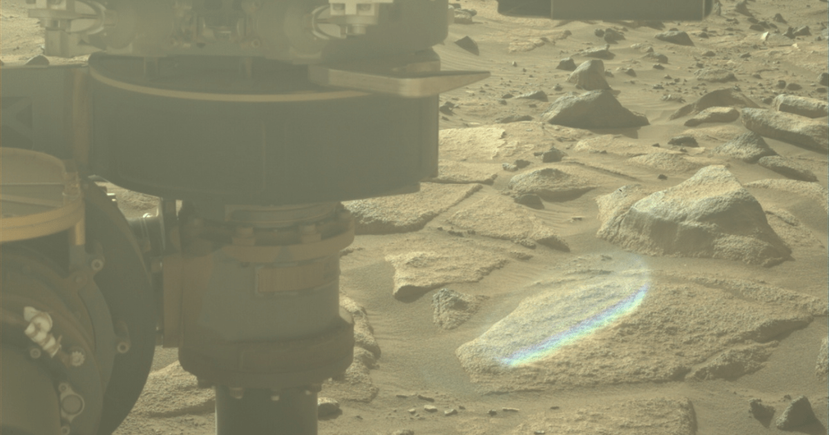 "Nasa Rover Captures Mysterious Blue Orb on Mars"