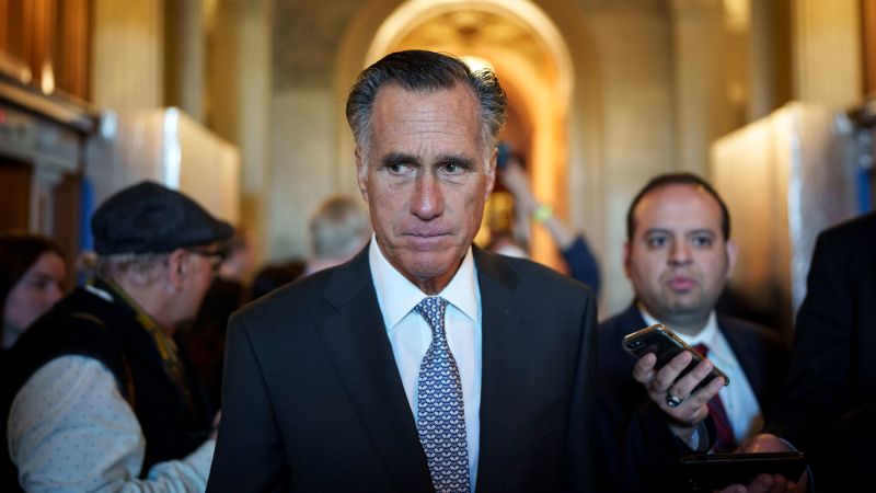 Mitt Romney Declines Re-Election Bid, Paving Way for New Leadership