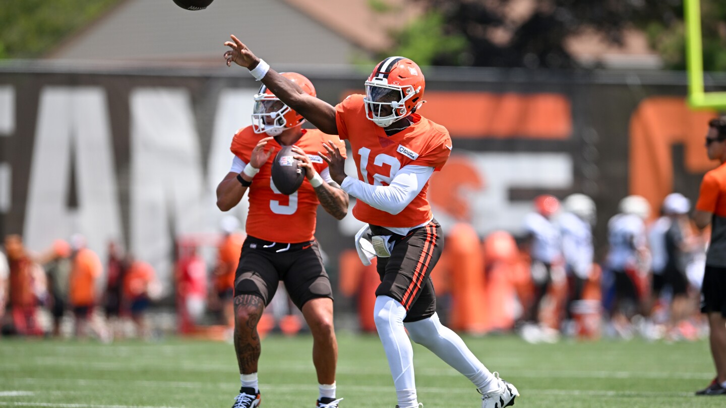 Shedeur Sanders Addresses Deion's Absence and Health at Browns Training Camp