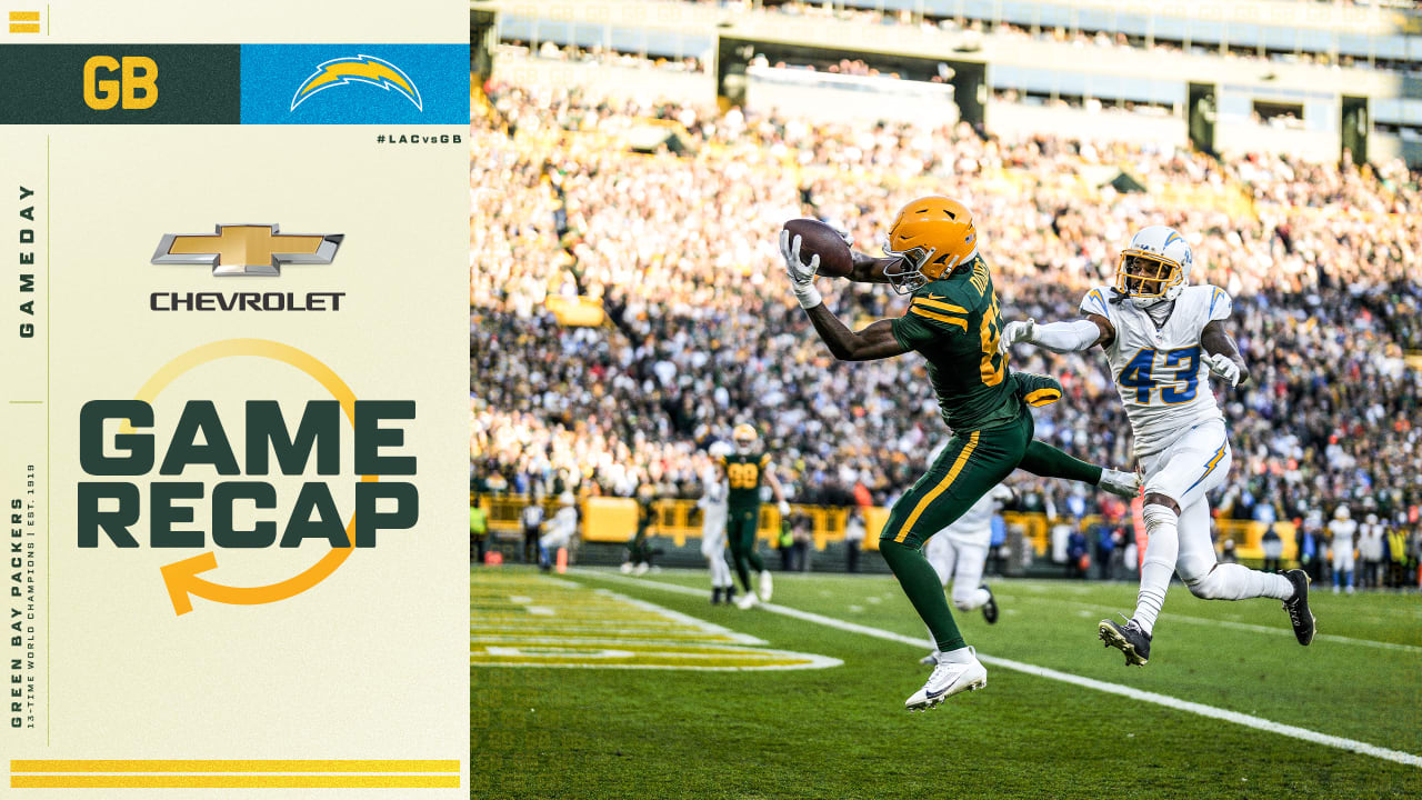 "Packers' Late TD Pass Seals Victory in Thrilling Chargers Showdown"