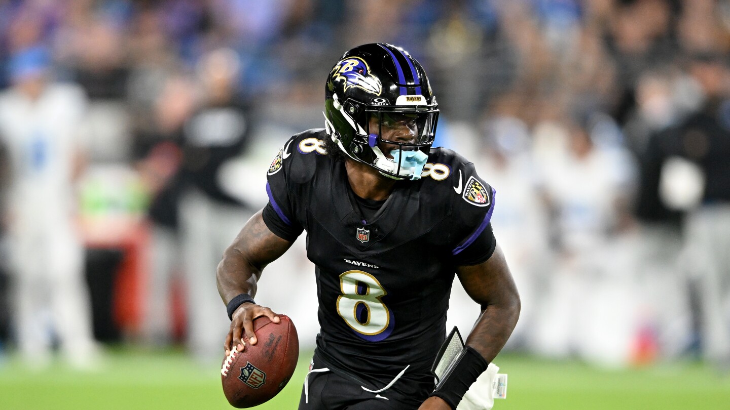 Featured image for Lamar Jackson's Status for Sunday vs. Bears Remains Uncertain