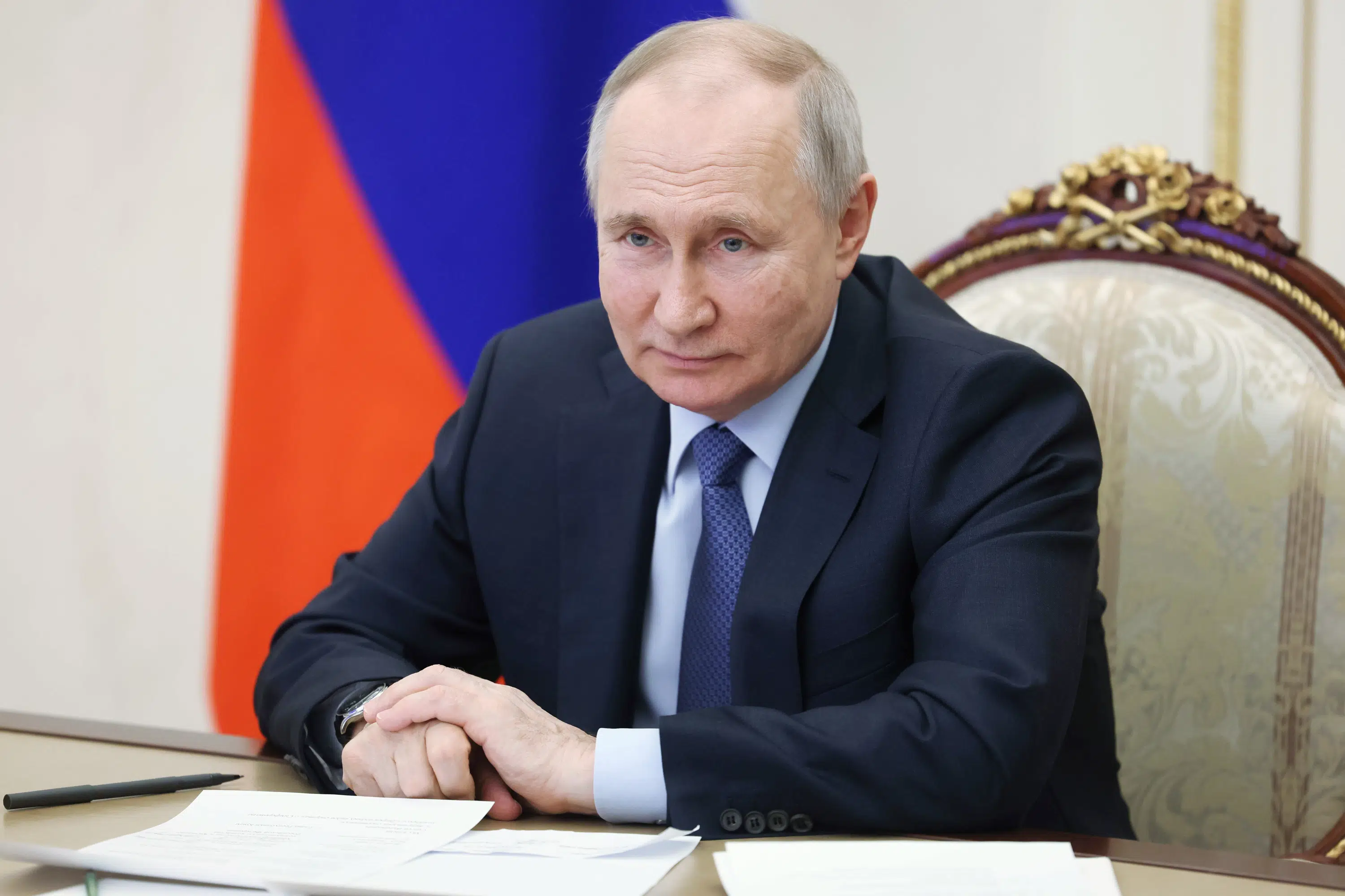 Putin faces ICC arrest warrant for Ukraine war crimes.