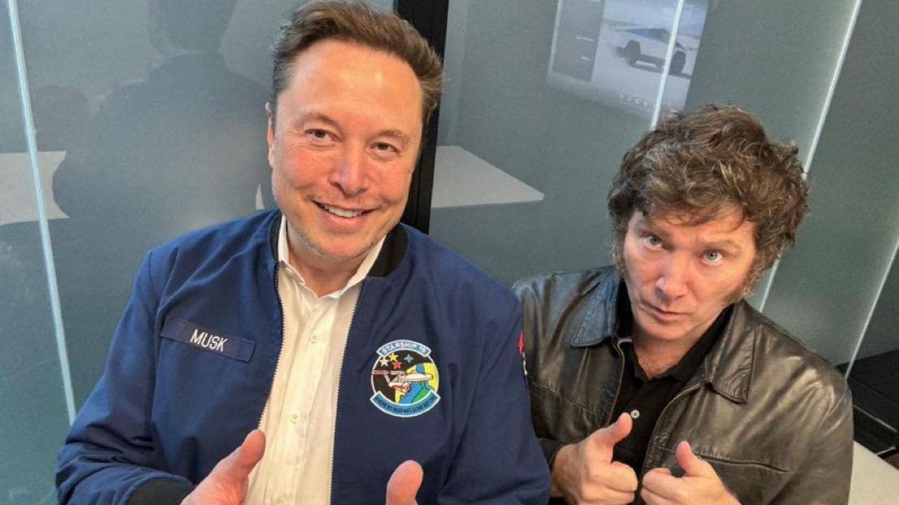 "Argentine President Milei Visits Tesla HQ, Discusses Free Markets with Musk"