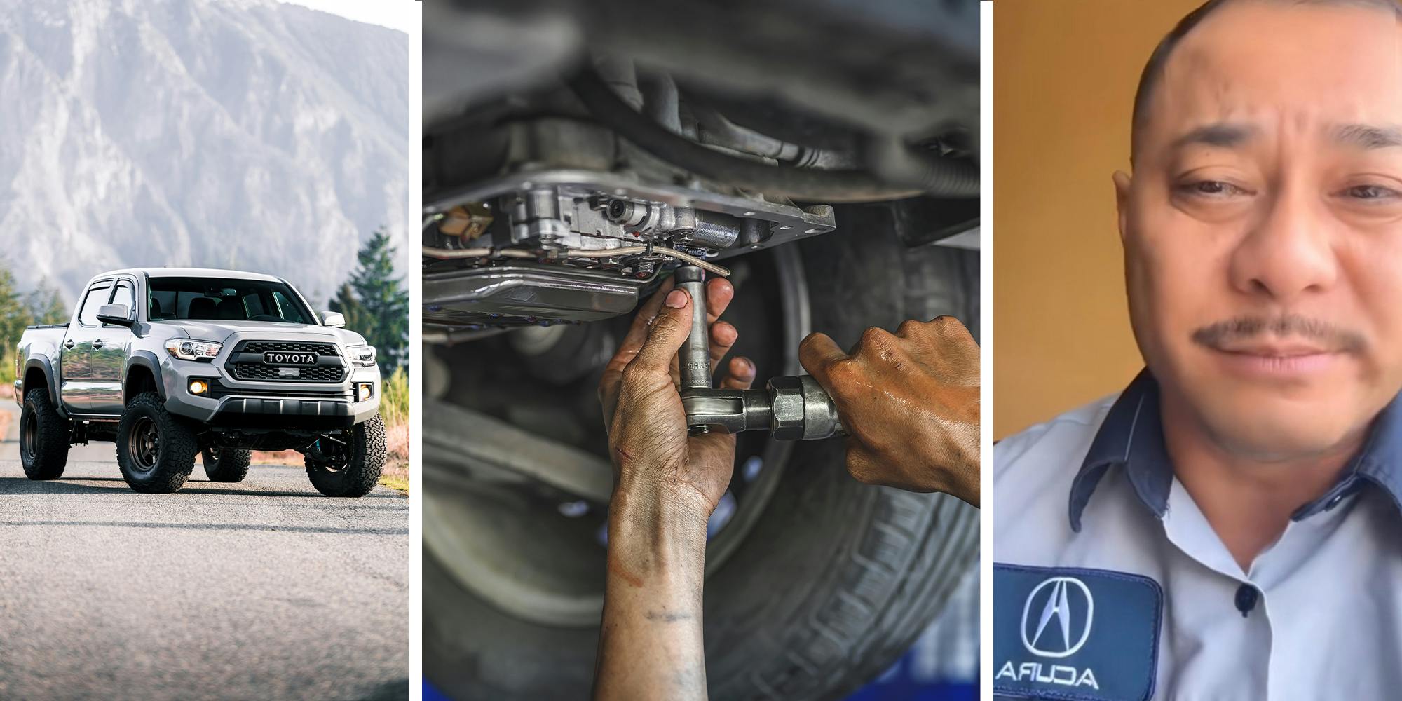 Featured image for Mechanic Reveals 97K-Mile Toyota Tacoma Transmission Fluid Condition