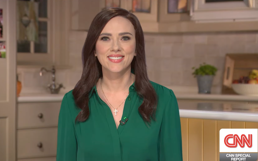"SNL's Scarlett Johansson Impersonates Katie Britt in Hilarious State of the Union Parody"