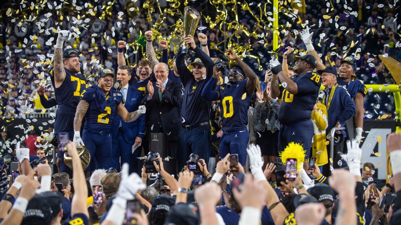 "Michigan's Historic Season: A Dominant Force in College Football's Final Rankings"