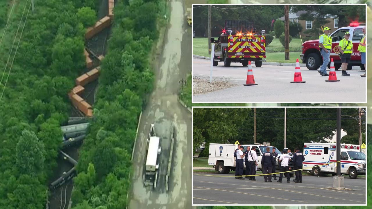 Pennsylvania Train Derailment Causes Silicone Pellet Leak and Evacuations