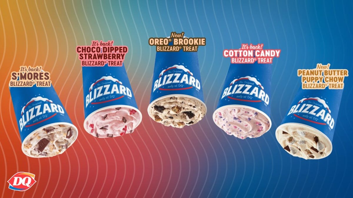 Featured image for Dairy Queen's Summer Menu: 85-Cent Blizzards and New Flavors