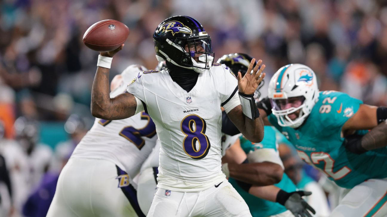 Lamar Jackson Leads Ravens to Dominant Win Over Dolphins