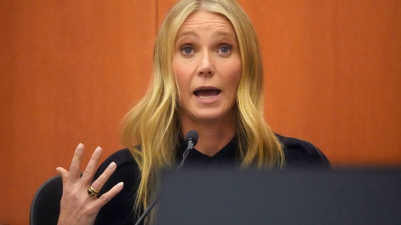 Gwyneth Paltrow's Testimony in Ski Collision Trial