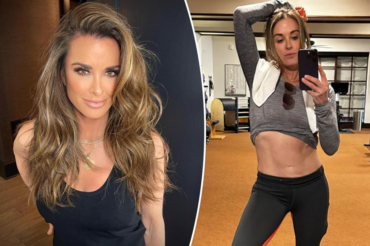 Kyle Richards addresses Ozempic use rumors and opens up about anxiety.